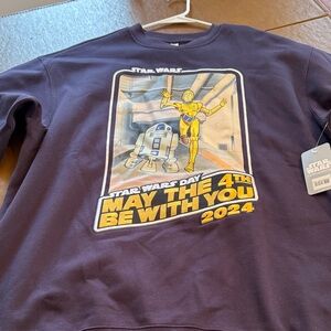 Star Wars Navy Crewneck Sweater